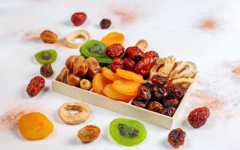 Ăn trái cây sấy có mập không?