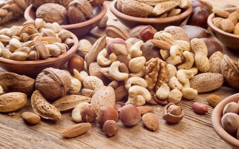 Hạt sấy giòn giàu chất dinh dưỡng