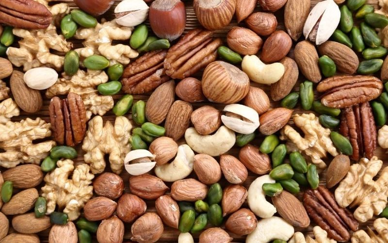 Hạt sấy khô Trung Quốc có rất nhiều dinh dưỡng