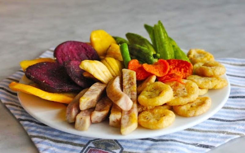 Lợi ích rau củ sấy giòn