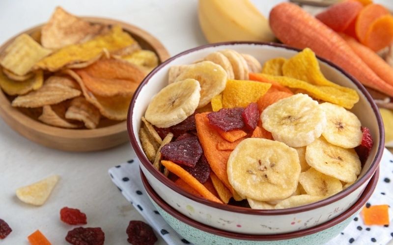 Lợi ích của tráu cây sấy thập cẩm