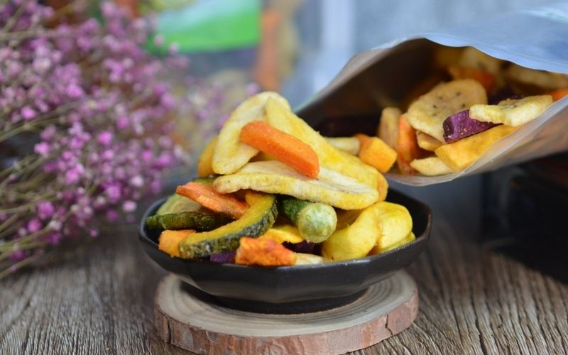 Rau củ sấy thập cẩm chất lượng