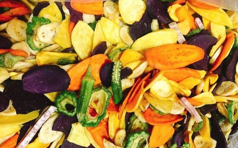 Trái cây sấy khô Đà lạt rất được ưa chuộng