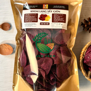 Khoai lang tím sấy giòn SunFarm