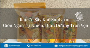 Rau Củ Sấy Khô SunFarm