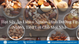 Hạt Sấy Ăn Liền