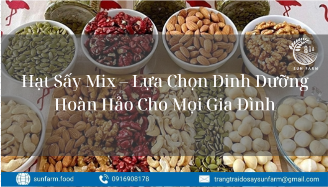 Hạt Sấy Mix