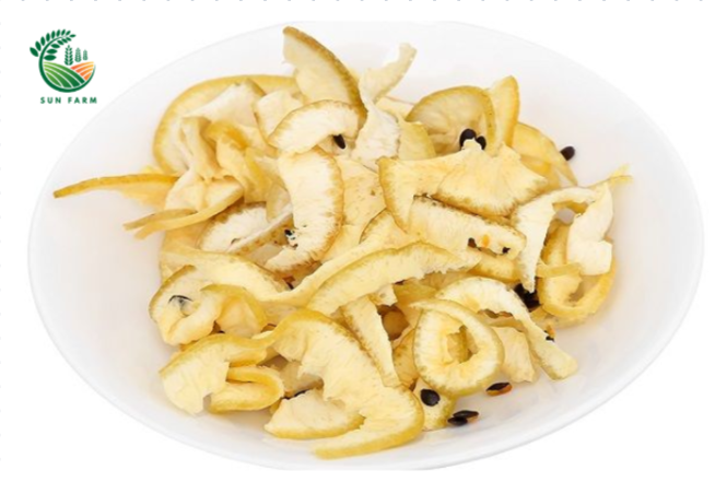 Vỏ bưởi sấy dẻo