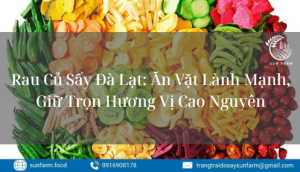 Rau củ sấy đà lạt